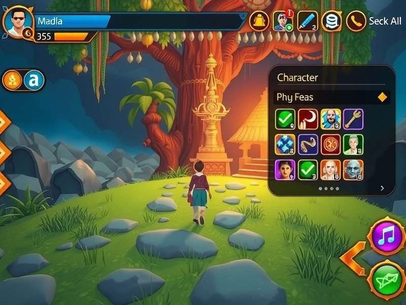 Fabled Spirit Odyssey gameplay screenshot showing character in mystical environment